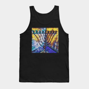 Menorah in Effect 1 Tank Top